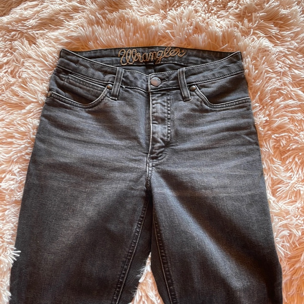 Wrangler retro stretchy skinny Jean in black